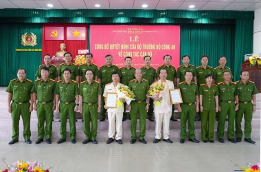 Bổ nhiệm lại hai Phó Hiệu trưởng Trường Đại học Cảnh sát nhân dân