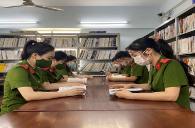 Lan toả văn hoá đọc tại Trường Đại học Cảnh sát nhân dân