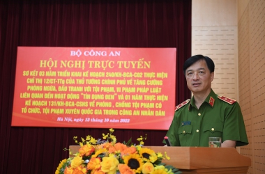 Tăng cường đấu tranh, phòng ngừa với các loại tội phạm có tổ chức, xuyên quốc gia, tín dụng đen