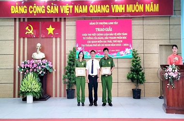 Trường Đại học CSND đạt thành tích cao tại Cuộc thi viết chính luận của phường Linh Tây, Thành phố Thủ Đức