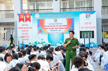 Nâng cao kỹ năng phòng, chống ma túy cho các em học sinh