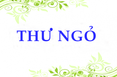 Thư ngỏ về việc ủng hộ cây xanh tại Trụ sở chính Trường Đại học CSND
