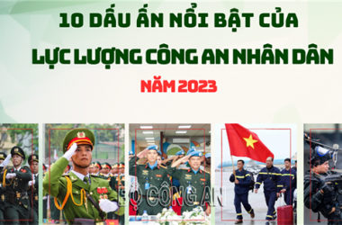 Công an nhân dân năm 2023 - Những dấu ấn nổi bật