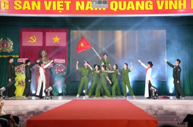 Nét đẹp học viên Trường Đại học CSND